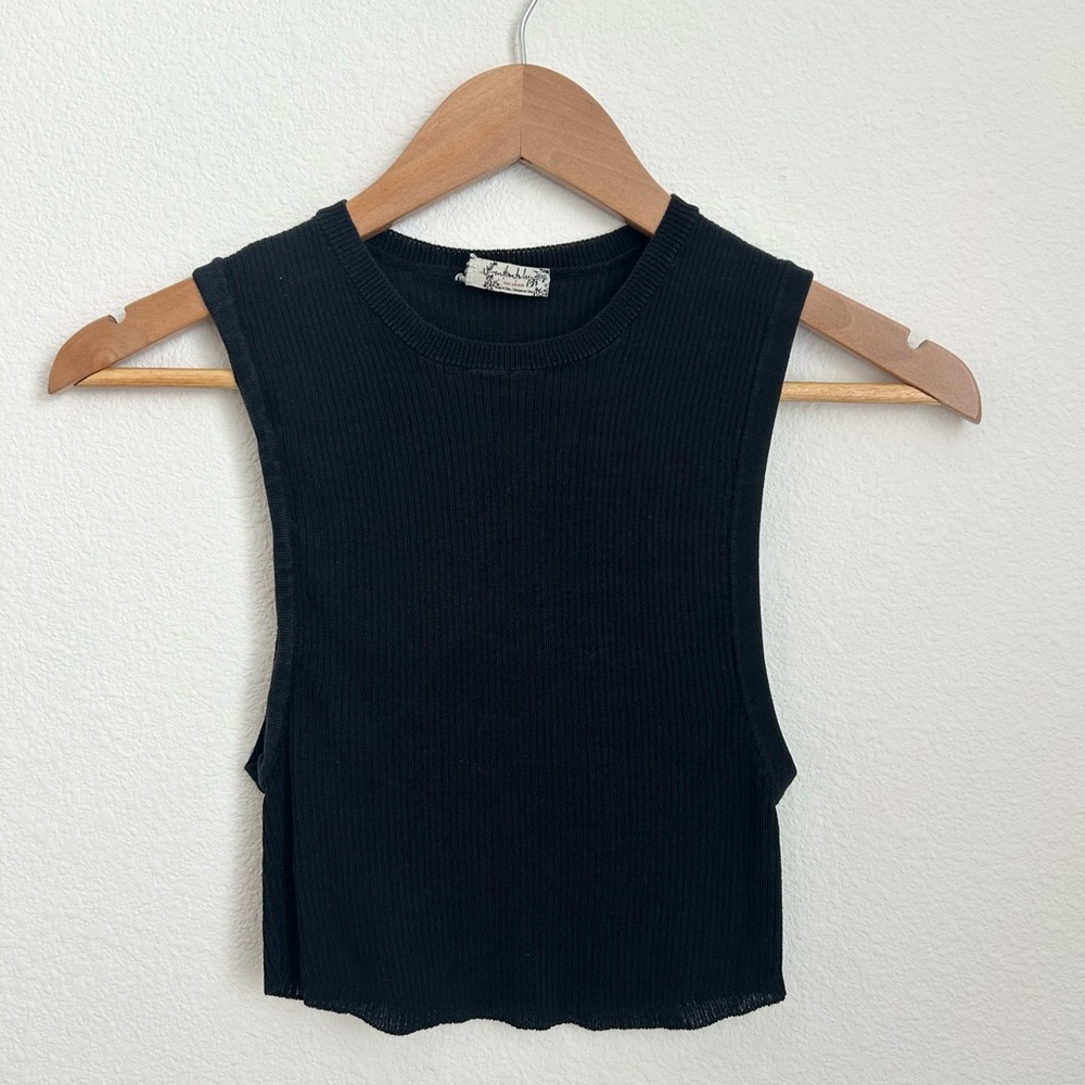 Free People Intimately Muscle Up Crop Tank Top - Picture 3 of 6